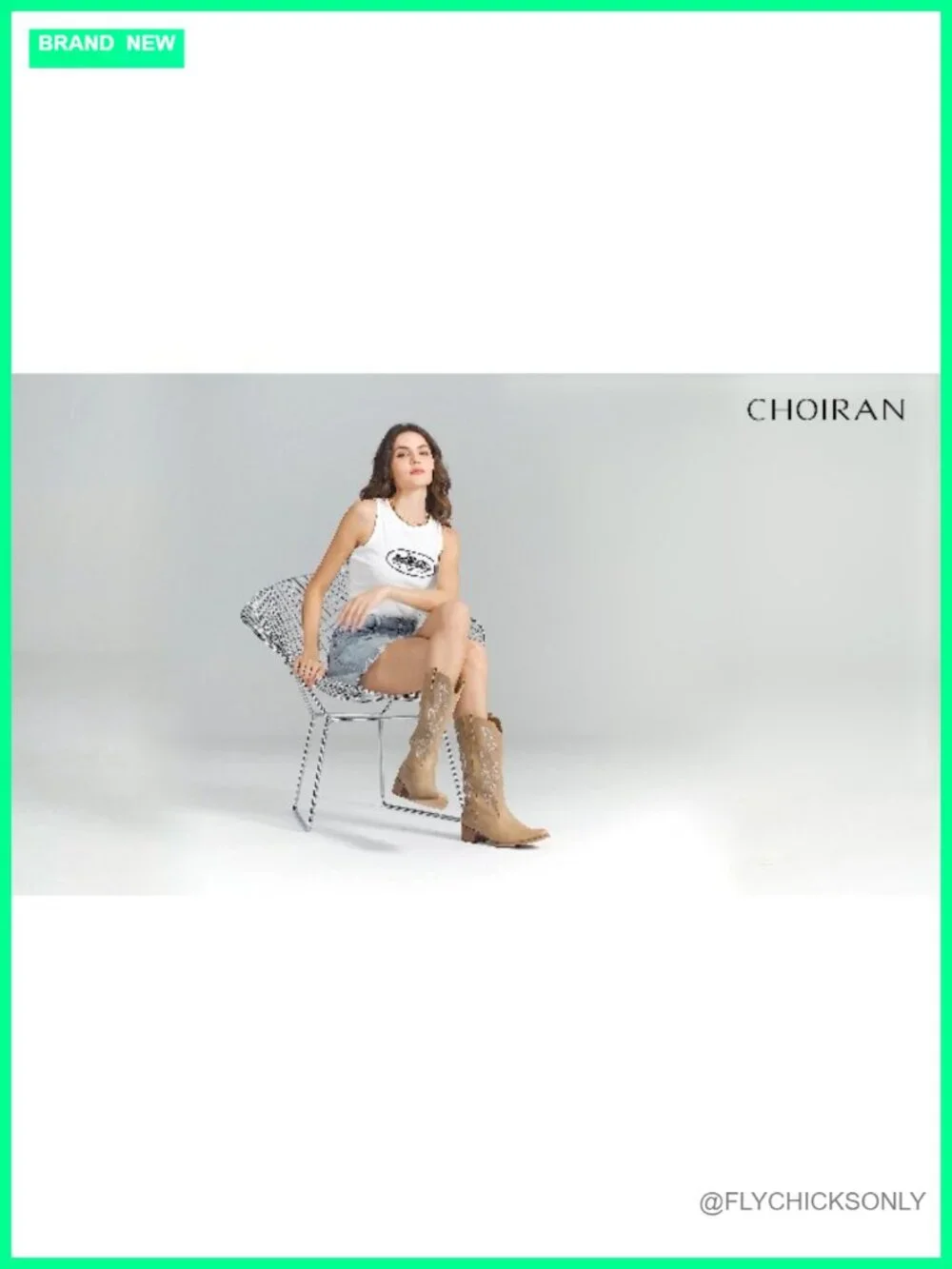 Women's Mid Calf Cowboy Boots with Retro Embroidery, Faux Leather Snip Toe